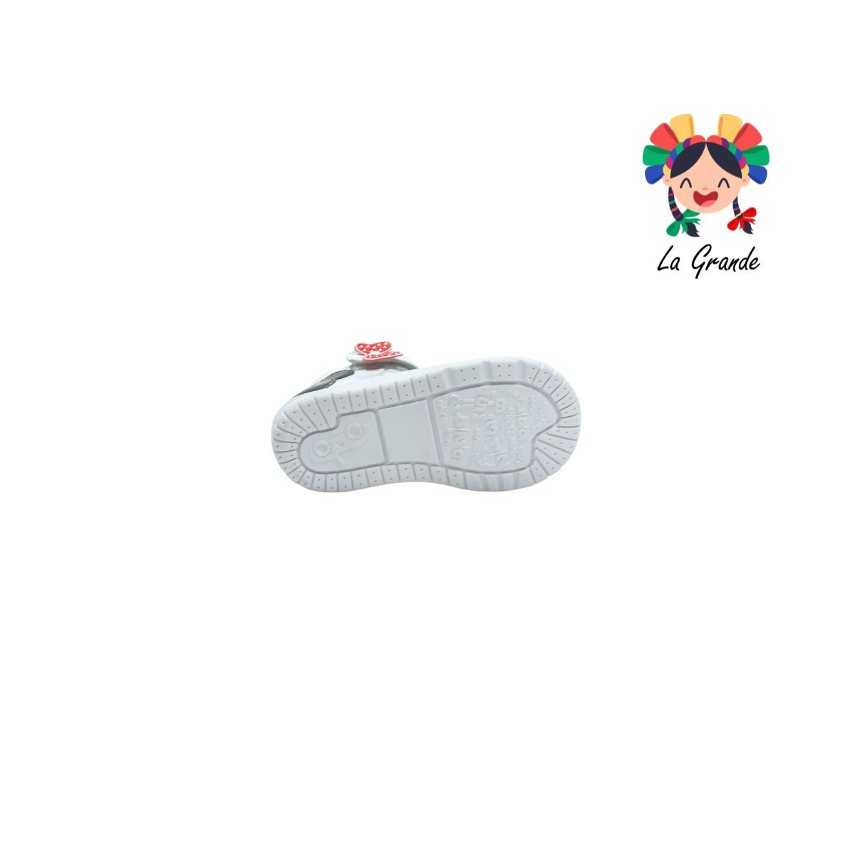 470 WIZZYZ Blanco Charol Piel Moño Zapato Casual para Niña