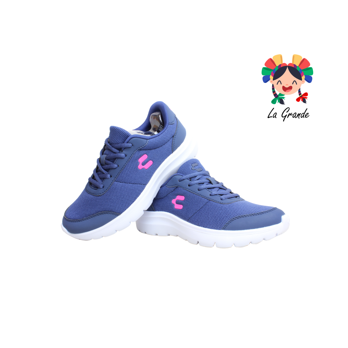 1043270 CHARLY Marino Fucsia Tenis Deportivo para Dama