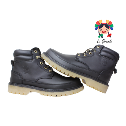 752 ROMBAR Negro Grasso Bota Industrial para Caballero
