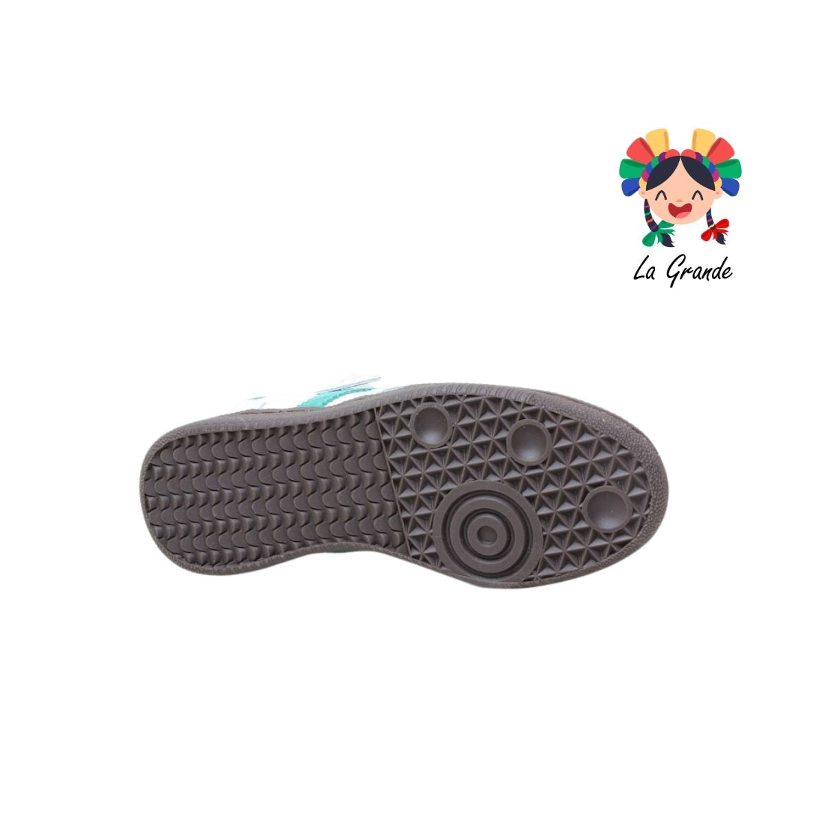 7580 DOGI Bco Boreale Hielo Piel Tenis Escolar para Niña, Niño, Dama y Joven