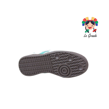 7580 DOGI Bco Boreale Hielo Piel Tenis Escolar para Niña, Niño, Dama y Joven