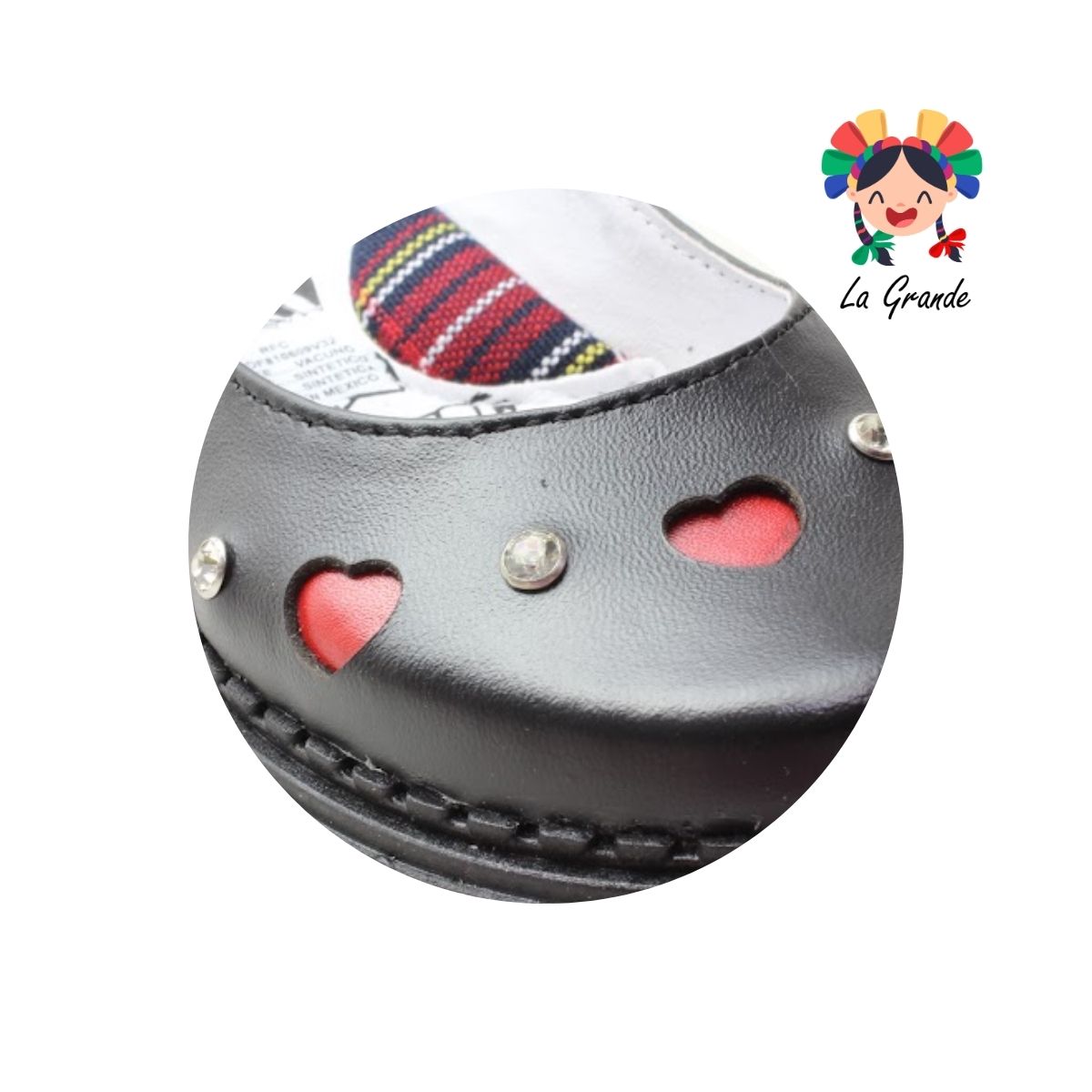 759 BRIANDA Negro Piel Zapato Escolar para Niña y Dama