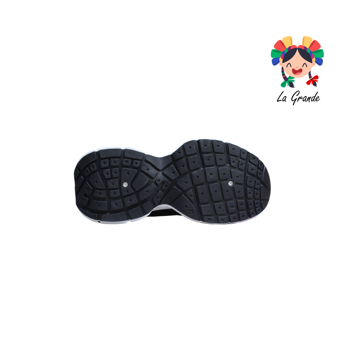 G05-4A FOSUM Negro Textil Tenis Casual Estilo Urban para Dama