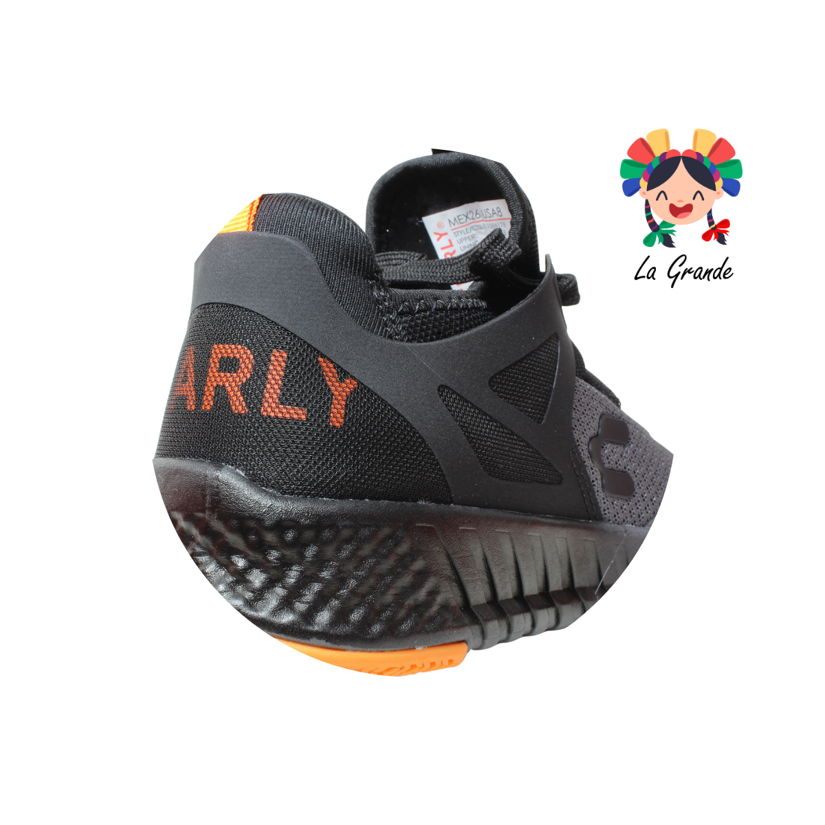 1086178001 CHARLY Oxford Naranja Tenis Deportivo para Caballero