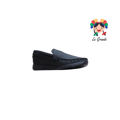4012 CUSTOM Negro Flother Zapato Casual para Niño