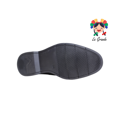 7604 CUSTOM Negro Miel Atanado Zapato Casual para Caballero