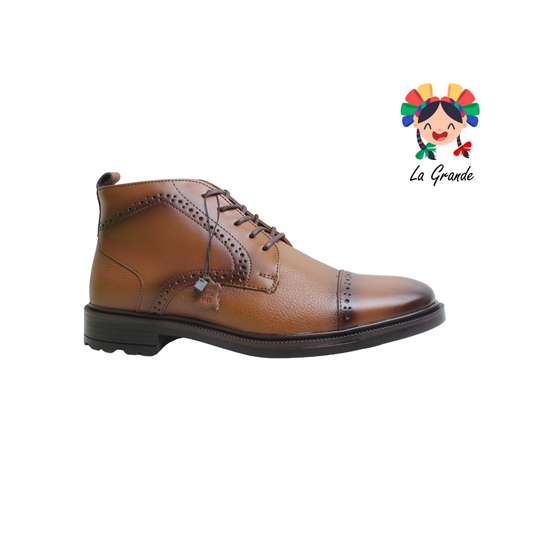 7616 MARISCAL Miel Catania Piel Bota para Caballero