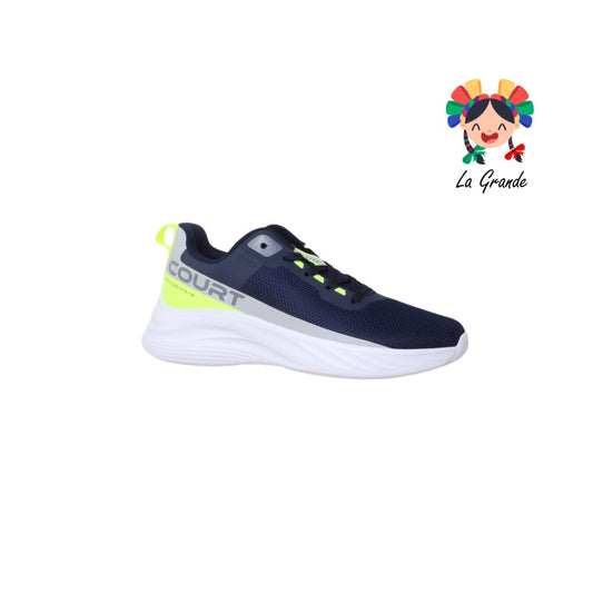 7694 COURT Marino Blanco Tenis Deportivo para Dama y Joven
