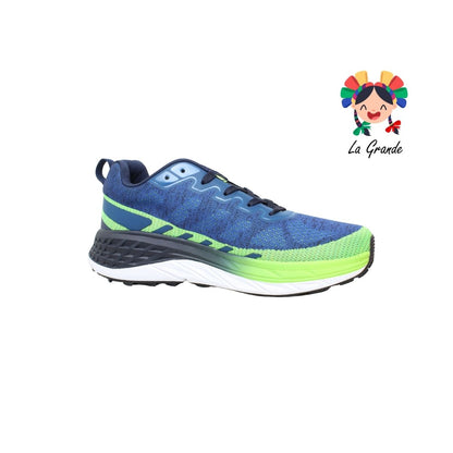 7696C COURT Marino Verde Tenis Deportivo para Caballero