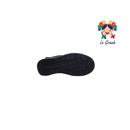 4012 CUSTOM Negro Flother Zapato Casual para Niño