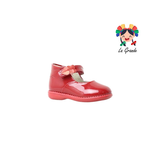 7708 DOGI Rojo Charol Zapato Casual para Bebé