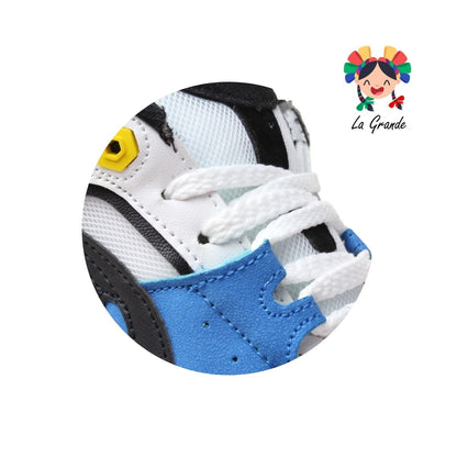 777 CUPRA Bco Ngo Elec Tenis Casual para Niño y Niña