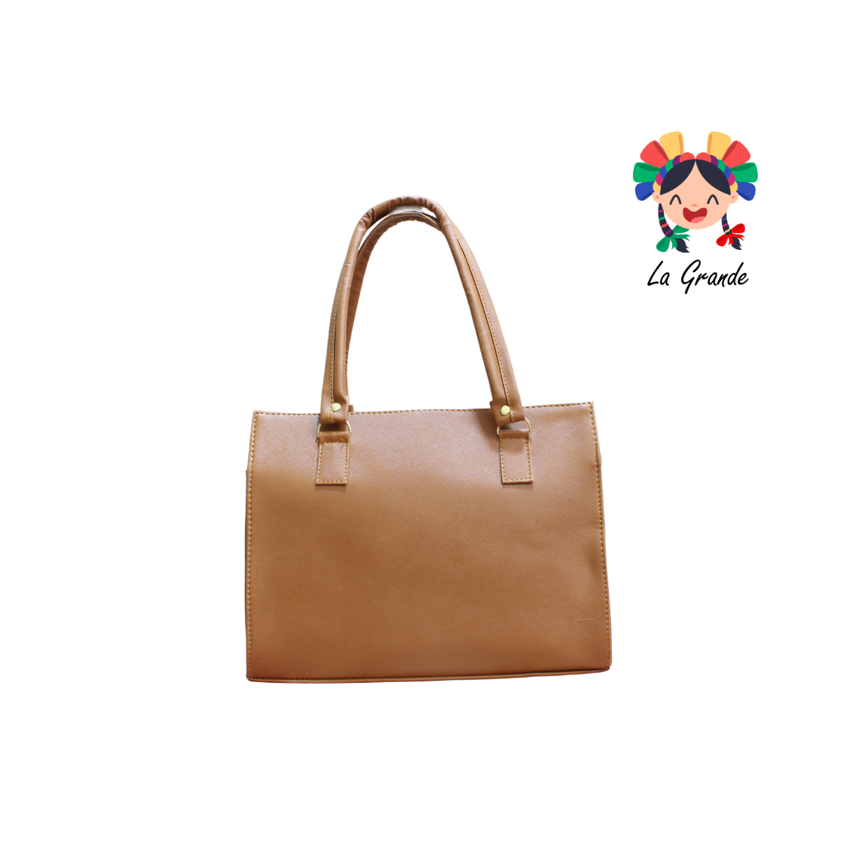 056 TONY Bolsa Camel Total Casual Tipo Caja para Dama