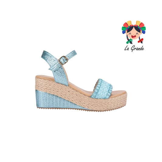 7803 VI LINE SKY Azul Sint Sandalia para Dama