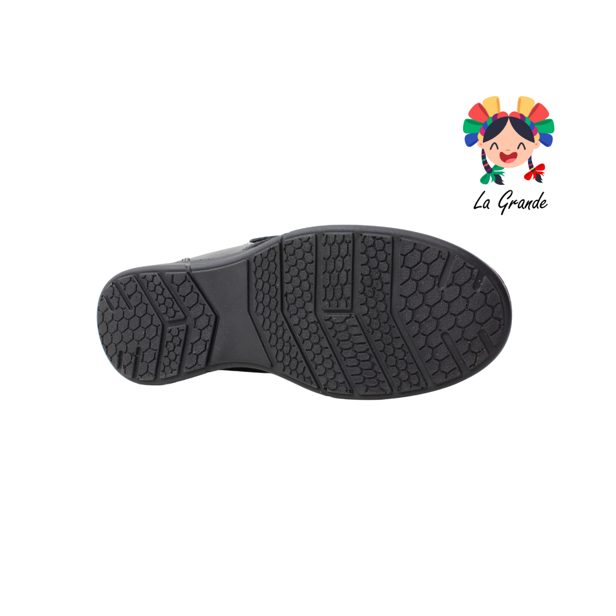 7866 ROMANOS Negro Barcelona Piel Zapato Confort para Caballero