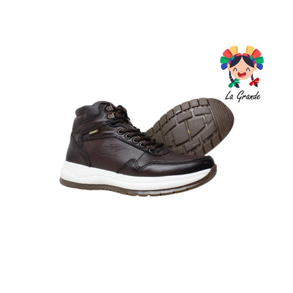 7886 ROMANOS Café Piel Bota Casual para Caballero