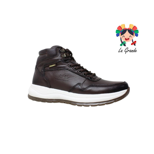 7886 ROMANOS Café Piel Bota Casual para Caballero