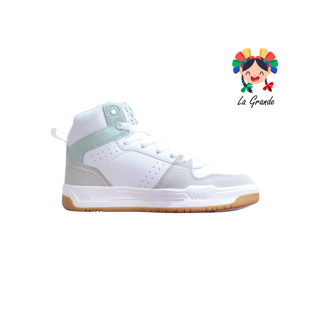 1050600 CHARLY Bco Beige Vde para Dama y Joven