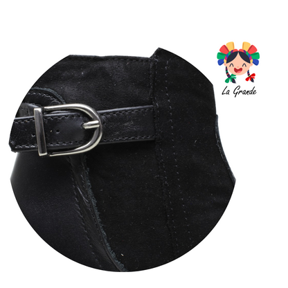 797 RIDDRA MORATTI Negro Piel Botín Casual para Dama