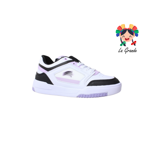 1722 ADIORA Bco Lila Ngo Tenis Casual para Dama y Joven
