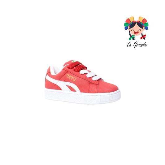 8000 FRIDAYS Rojo Tenis Casual para Niña y Dama