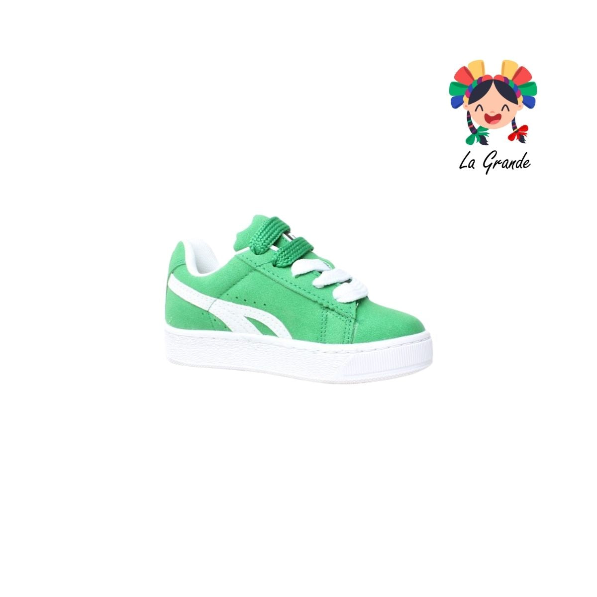 8000 FRIDAYS Verde Tenis Casual para Niña y Dama