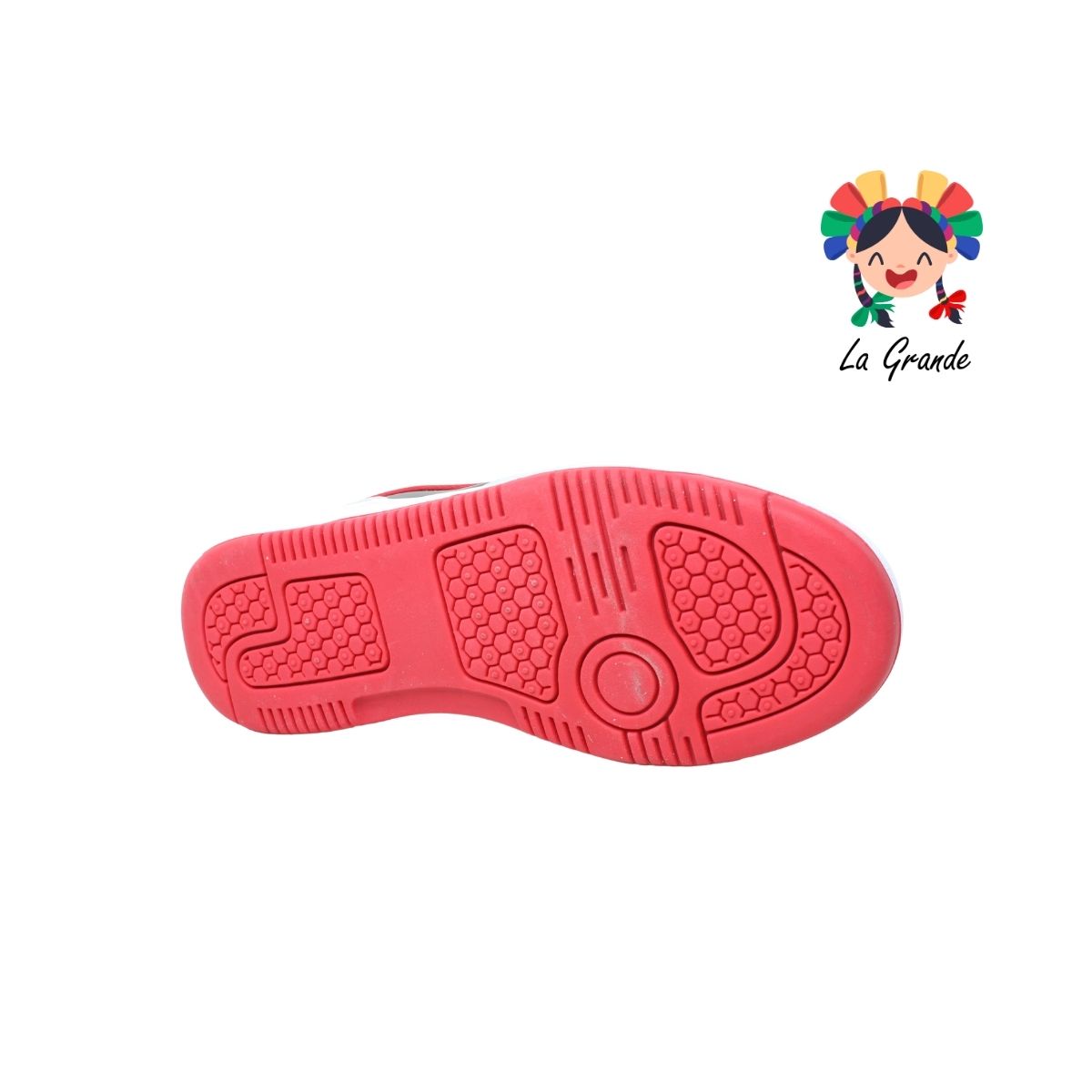 8004 BOOSTER Blanco Rojo Piel Tenis Choclo Casual para Joven, Dama y Caballero