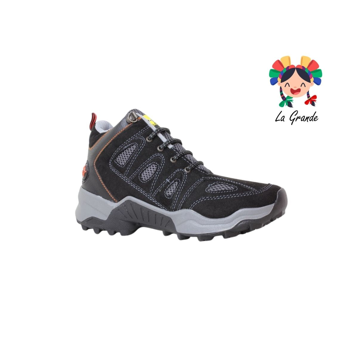 800 PULL HARD Negro Sint Bota Montaña para Caballero