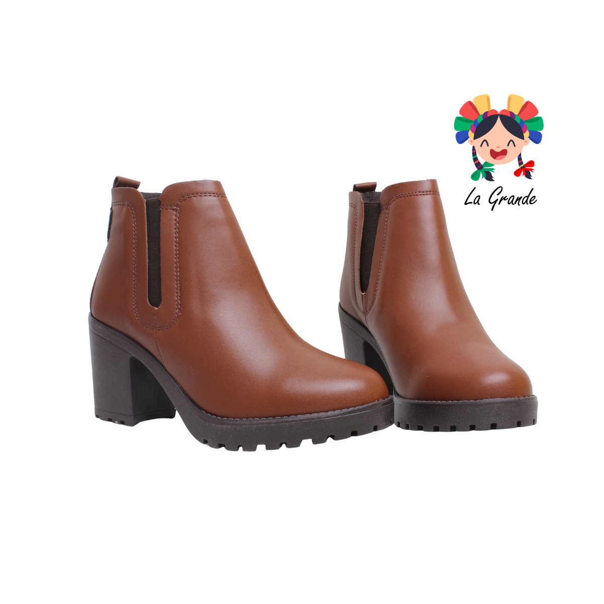8010 RODRISAN Tan Sintético Bota Casual para Dama