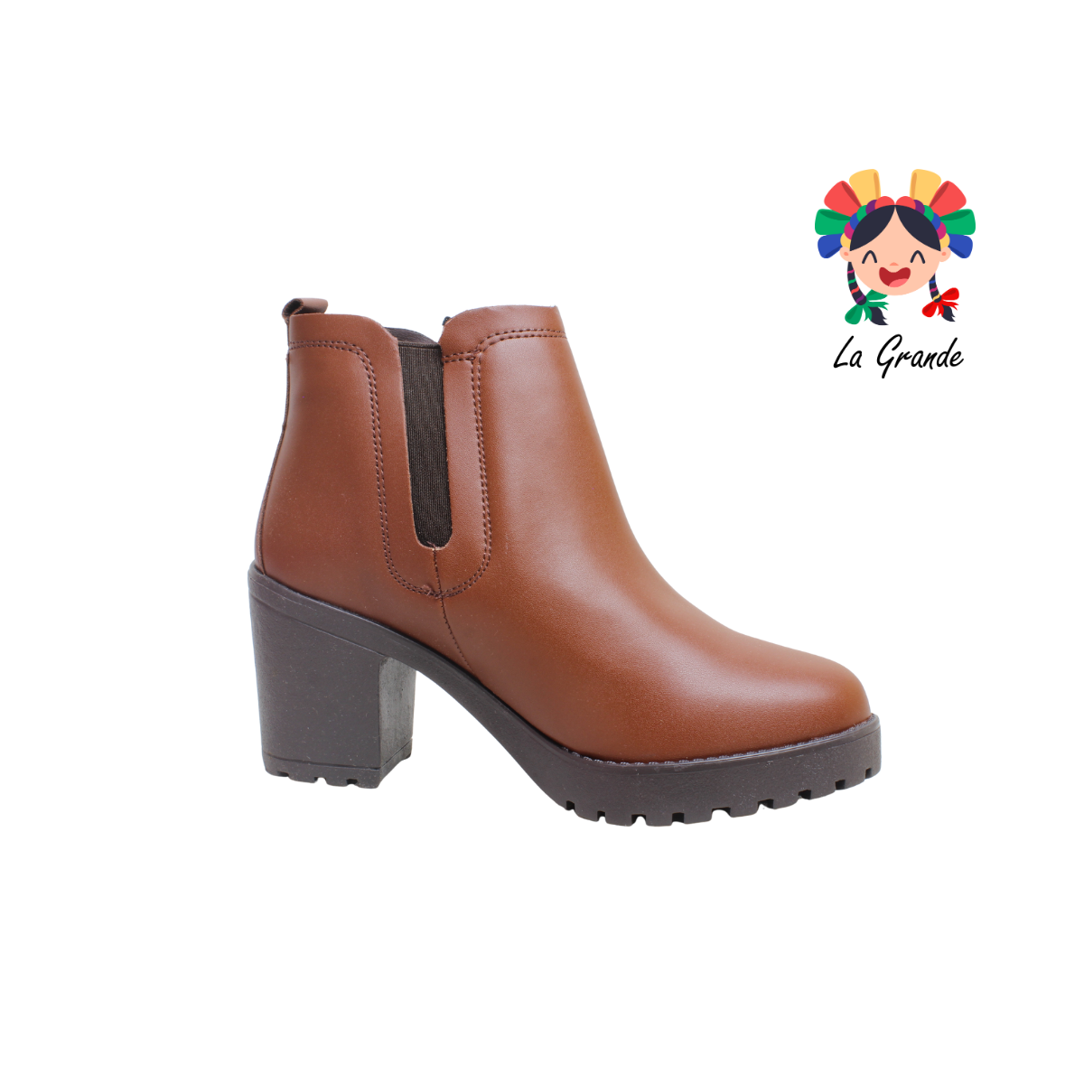 8010 RODRISAN Tan Sintético Bota Casual para Dama