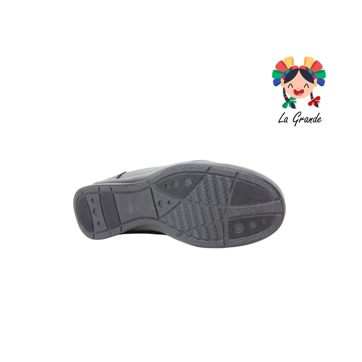 804 VARENKA Negro Piel Zapato Casual para Dama