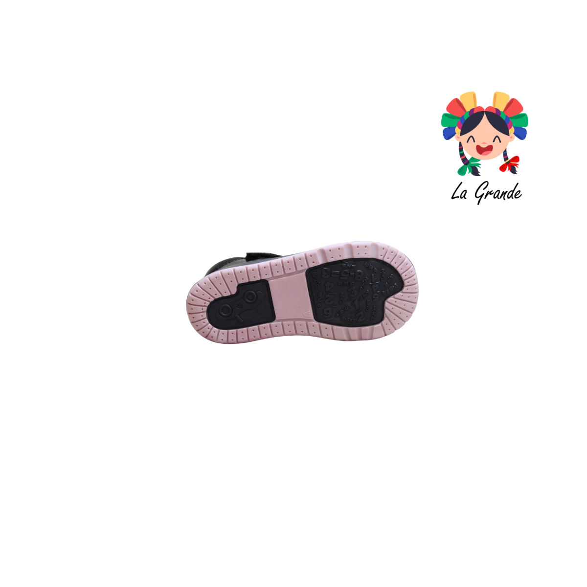 331 WIZZYZ Negro Charol Zapato Casual Para Niña