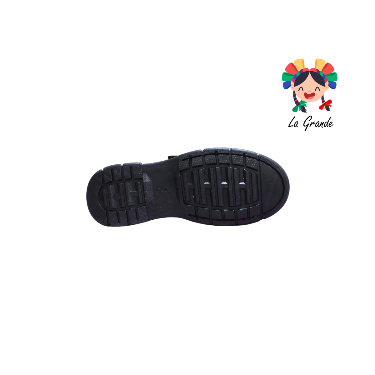 13354 NEVADA Negro Piel Zapato Casual para Joven