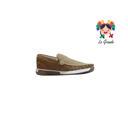 4012 CUSTOM Camel Nobuck Zapato Casual para Niño