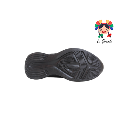 815 SIONEL Negro Negro Tenis Deportivo para Dama y Joven