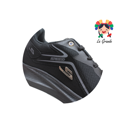 815 SPEIS10 Negro Negro Tenis Deportivo para Dama