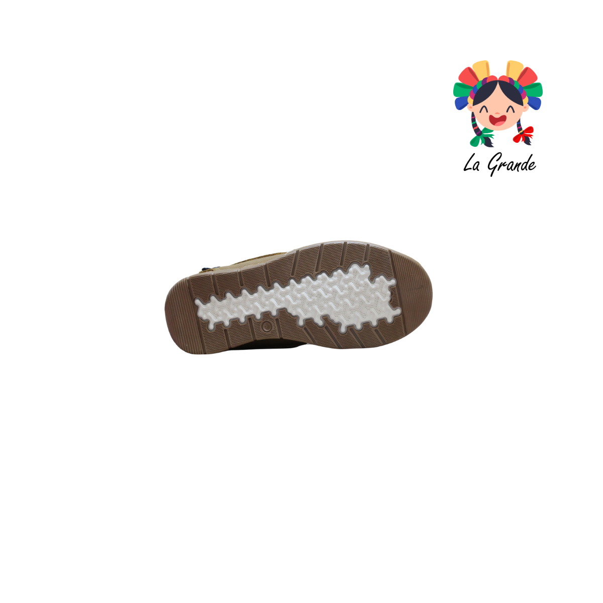4012 CUSTOM Camel Nobuck Zapato Casual para Niño
