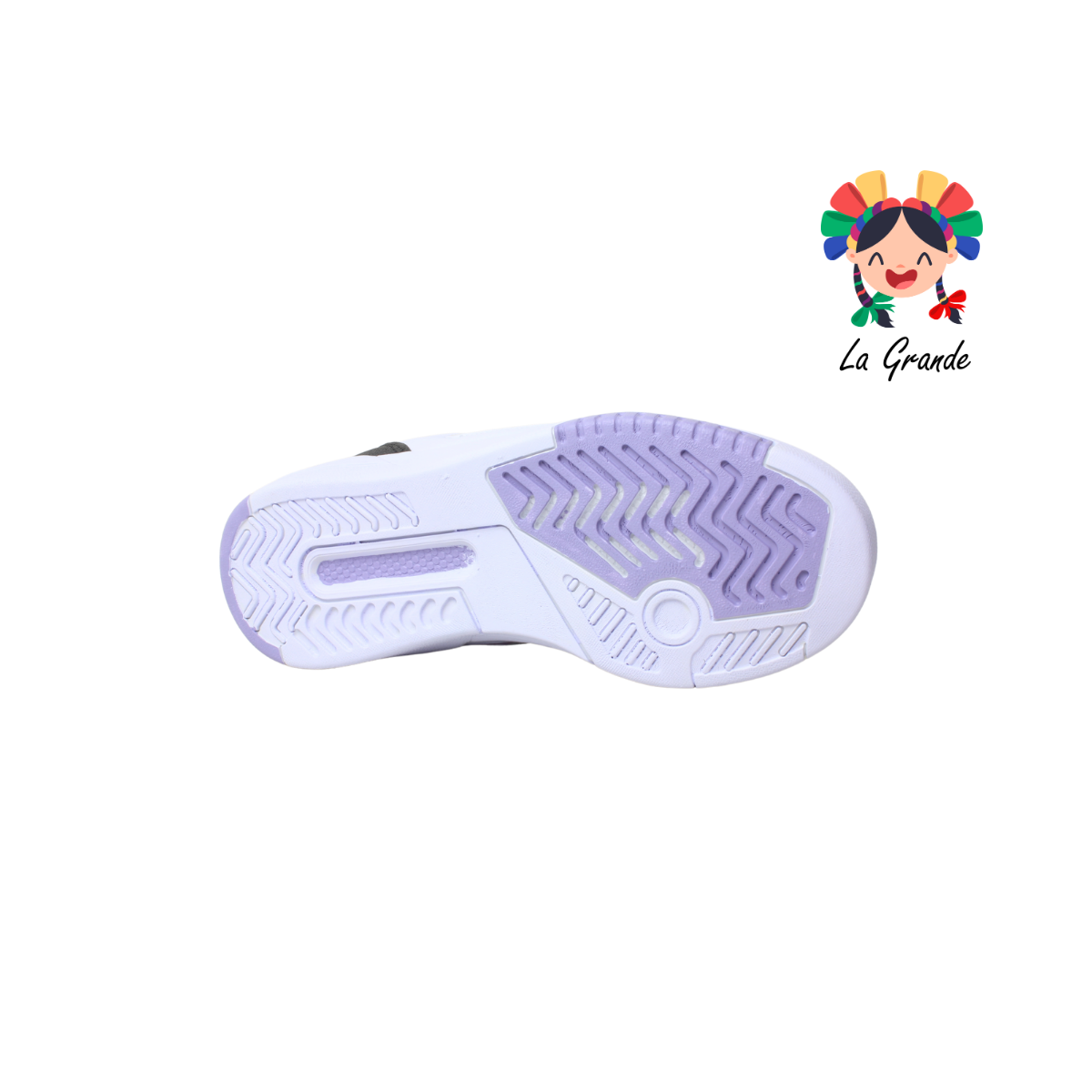 1722 ADIORA Bco Lila Ngo Tenis Casual para Dama y Joven