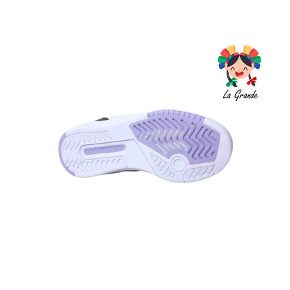 1722 ADIORA Bco Lila Ngo Tenis Casual para Dama y Joven