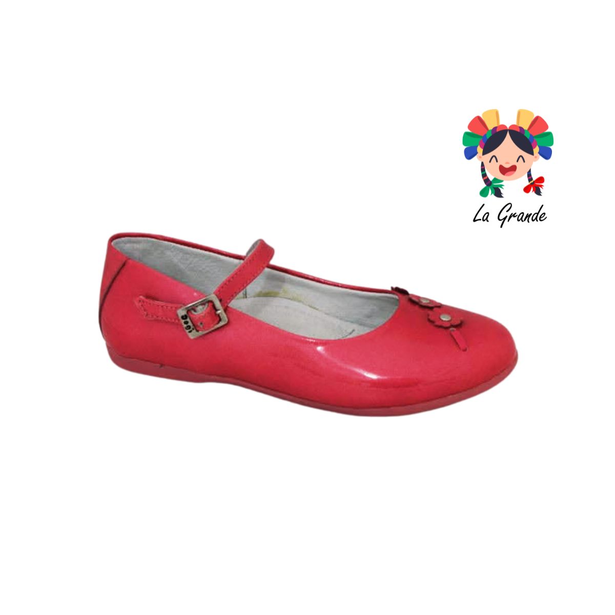 8212 DOGI Rosa Zapato Balerina para Niña
