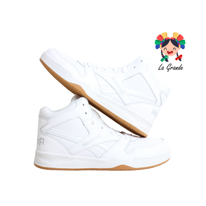 8227 REEBOK Blanco Blanco Piel Tenis Casual Imp Orig para Dama y Joven