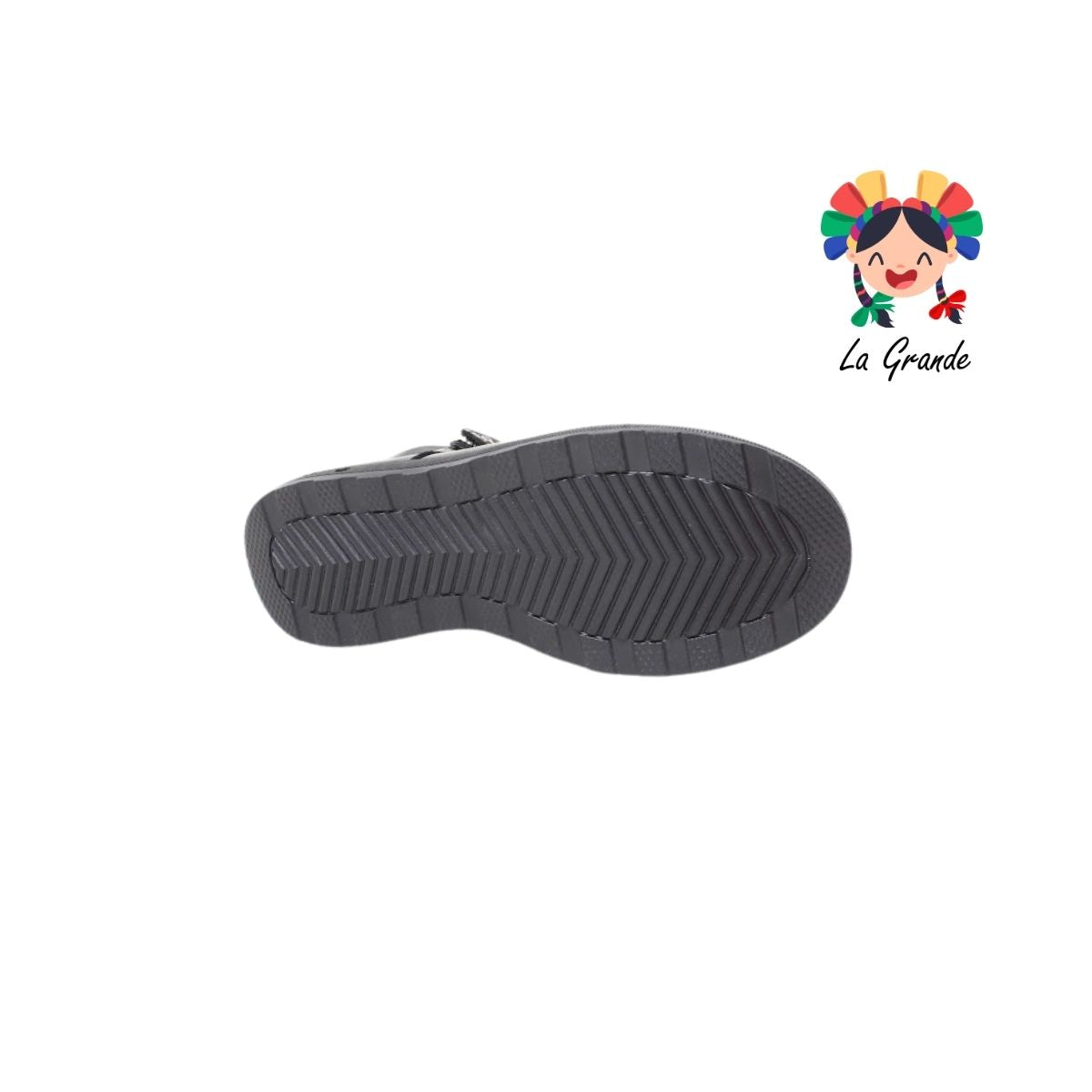822 WIZZYZ Negro Charol Zapato Escolar para Dama