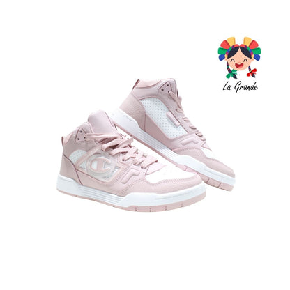 822Y CHAMPION Blanco Rosa Tenis Importado Original para Dama