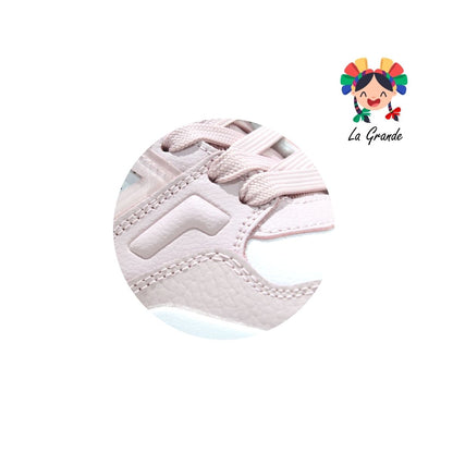 822Y CHAMPION Blanco Rosa Tenis Importado Original para Dama