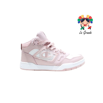 822Y CHAMPION Blanco Rosa Tenis Importado Original para Dama