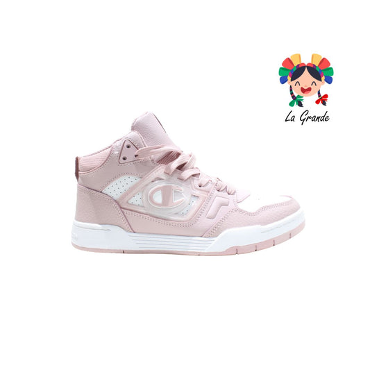 822Y CHAMPION Blanco Rosa Tenis Importado Original para Dama
