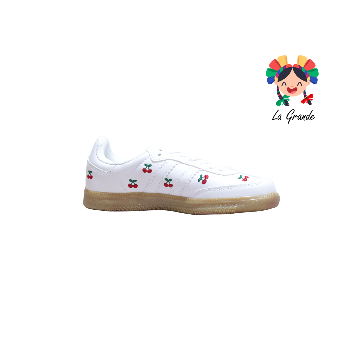 12097 DADDY Blanco Total Casual Tenis para Dama