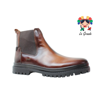 8300 ECCOFLEX Miel Piel Bota para Caballero
