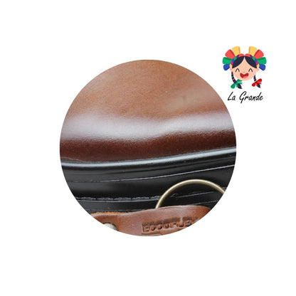 8300 ECCOFLEX Miel Piel Bota para Caballero