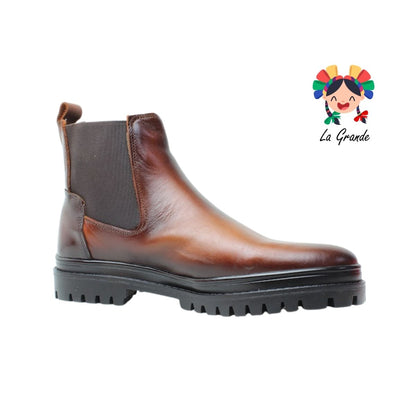 8300 ECCOFLEX Miel Piel Bota para Caballero